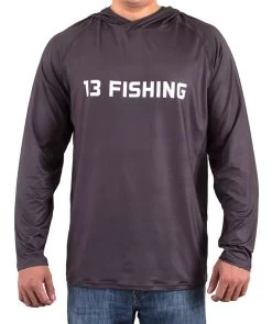 13 Fishing SUS Performance Long Sleeve Hooded Shirt - Small