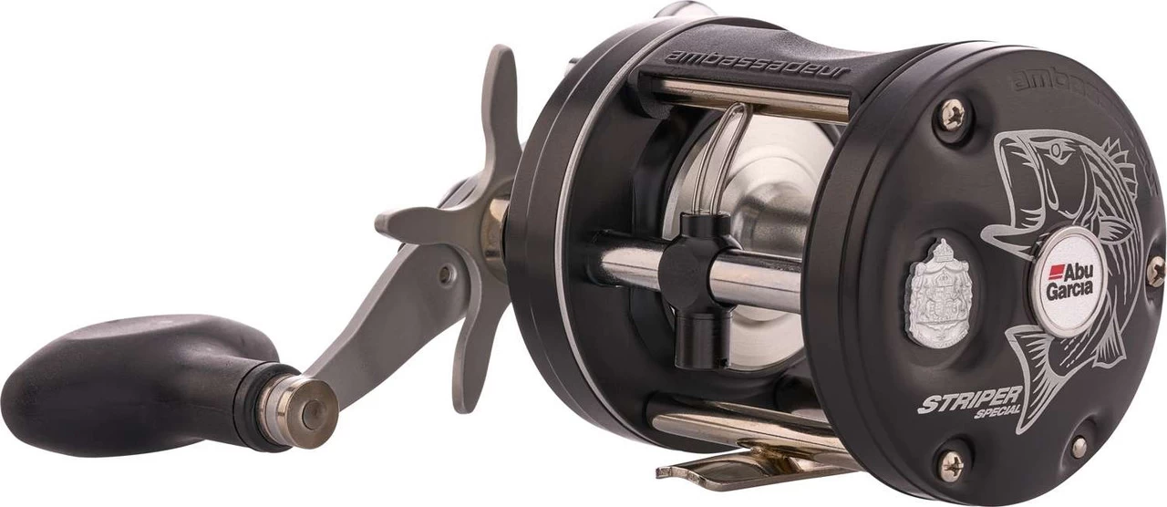 Abu Garcia C3 Striper Special Round Baitcasting Reel - Black - Image 4