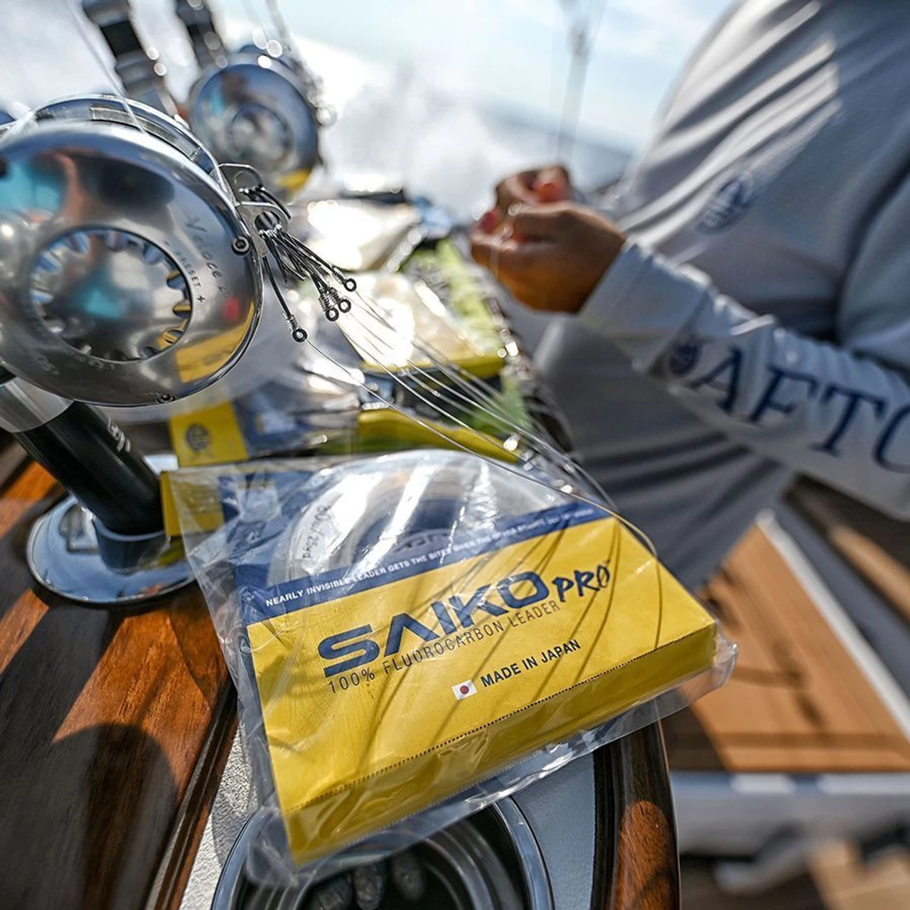 Aftco Saiko Pro Fluorocarbon Leader - Clear - Image 2