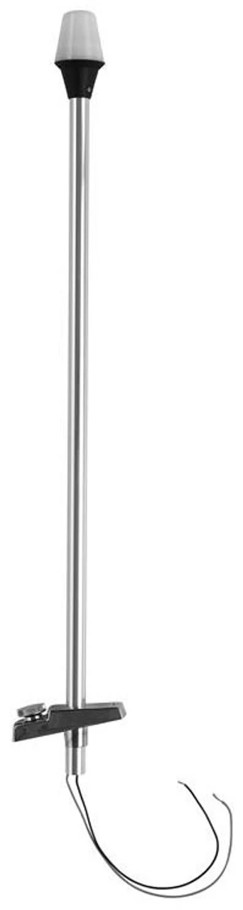 Attwood 7101A7 All-Round Telescoping Pole Light 24in. W/ Zamak Base