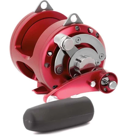 Avet EX 3-Speed Lever Drag Big Game Reel Red
