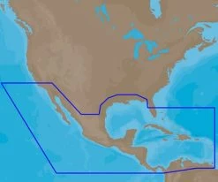 C-MAP 4D Electronic Marine Charts - MX Central America & Caribbean