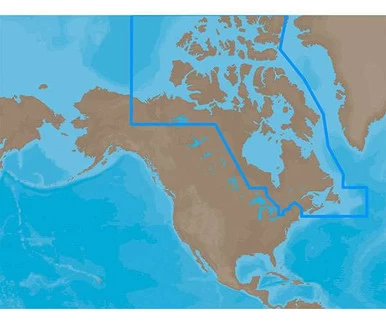 C-Map MAX Electronic Marine Charts - Canada