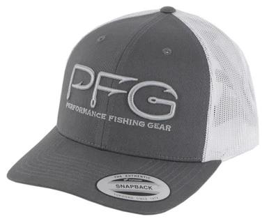 Columbia PFG Mesh Snap Back Ball Cap - Grill