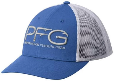 Columbia PFG Hook Mesh Ball Cap - Vivid Blue