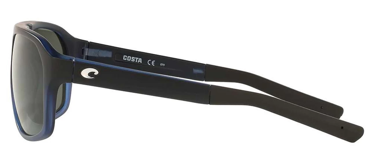 Costa Switchfoot Sunglasses - Deep Sea Blue Frame/Gray 580G Lens - Image 3