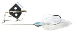 Damiki MTB-N-12 M Hull Turbulence Buzz Bait Lure White Silver