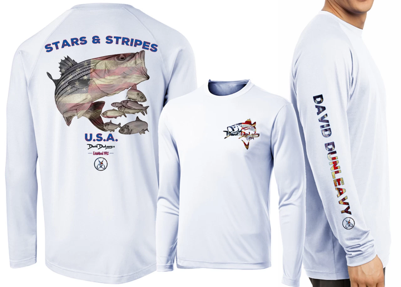 David Dunleavy Stars & Stripes Long Sleeve Shirts - Image 5