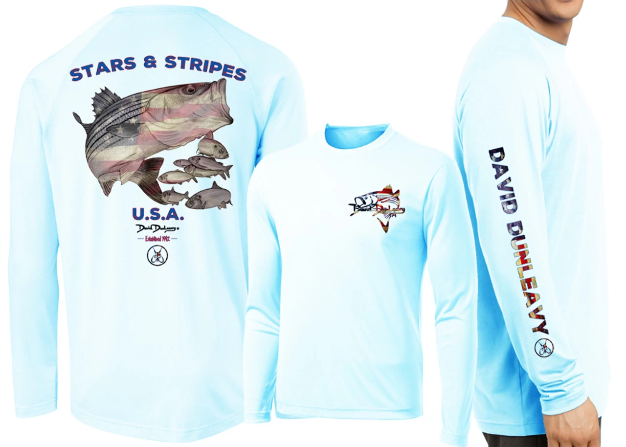 David Dunleavy Stars & Stripes Long Sleeve Shirts - Image 4