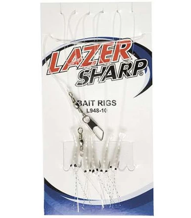 Eagle Claw Lazer Sharp L948 Sabiki Shrimp Bait Rigs