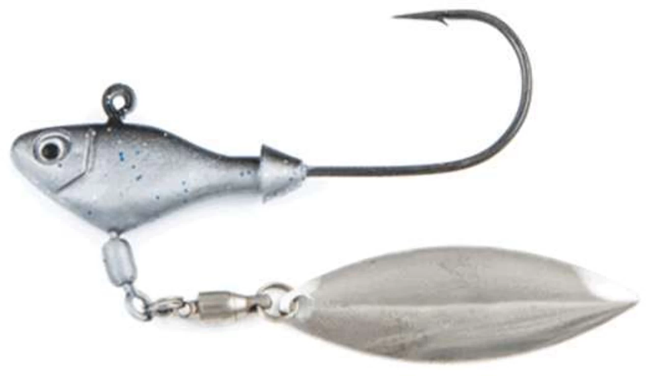 Fish Head Spin Underspin - 3/8 Oz. - Smokin Shad