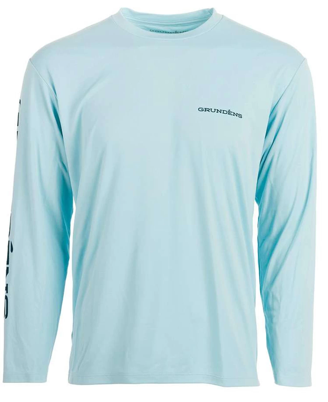 Grundens Tech Tee Long Sleeve Shirt - Anchor Down Print - Image 2