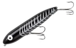 Heddon X9225 Zara Spook Lures XBW Black Shore Minnow