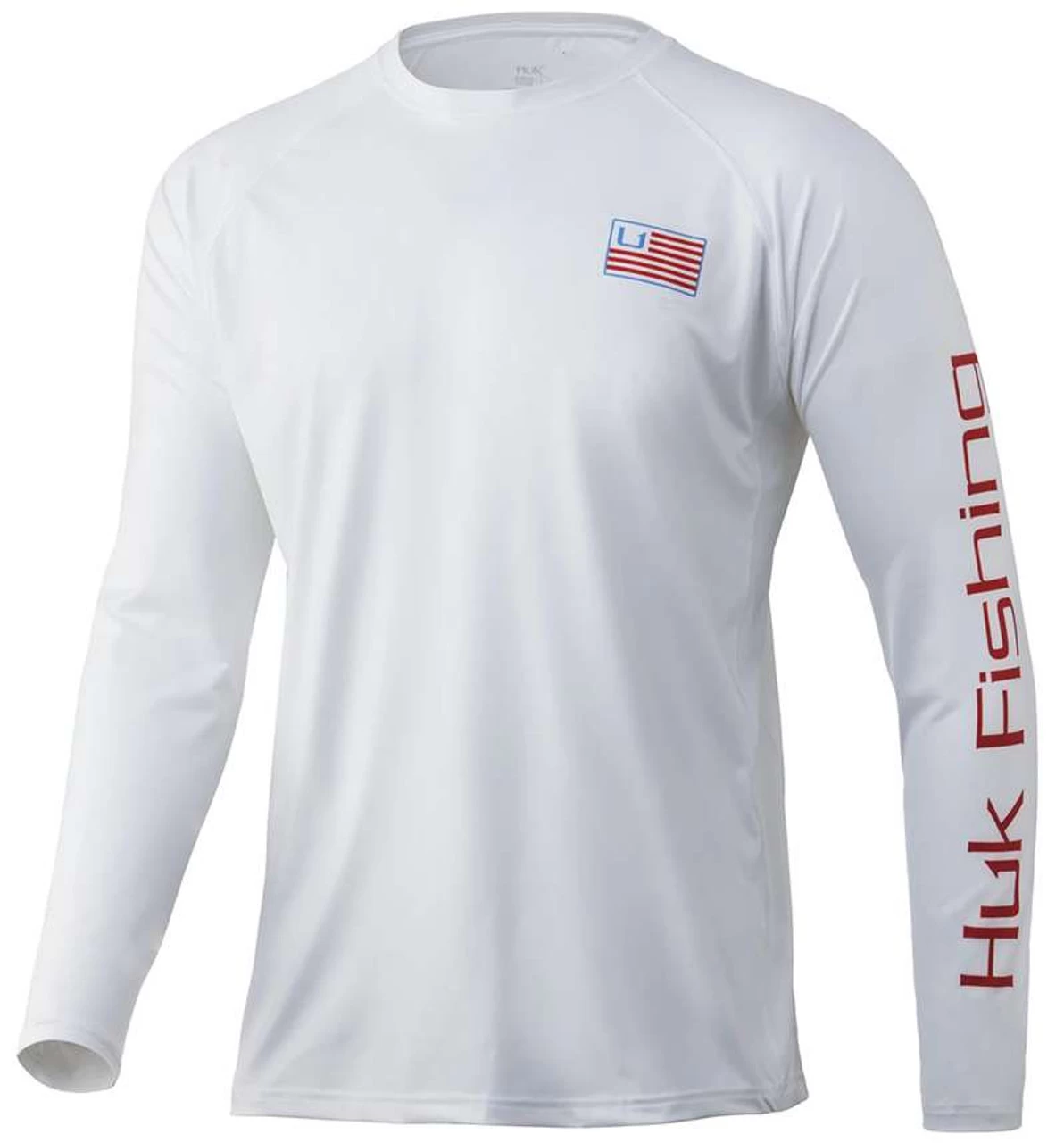 Huk And Bars Pursuit Long Sleeve Shirt - White - Image 2