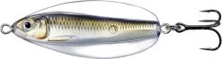 LIVETARGET Erratic Shiner Casting Spoon - 2-1/4in - Silver/Bronze