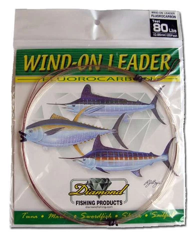 Momoi Diamond Fluorocarbon Wind On Leader