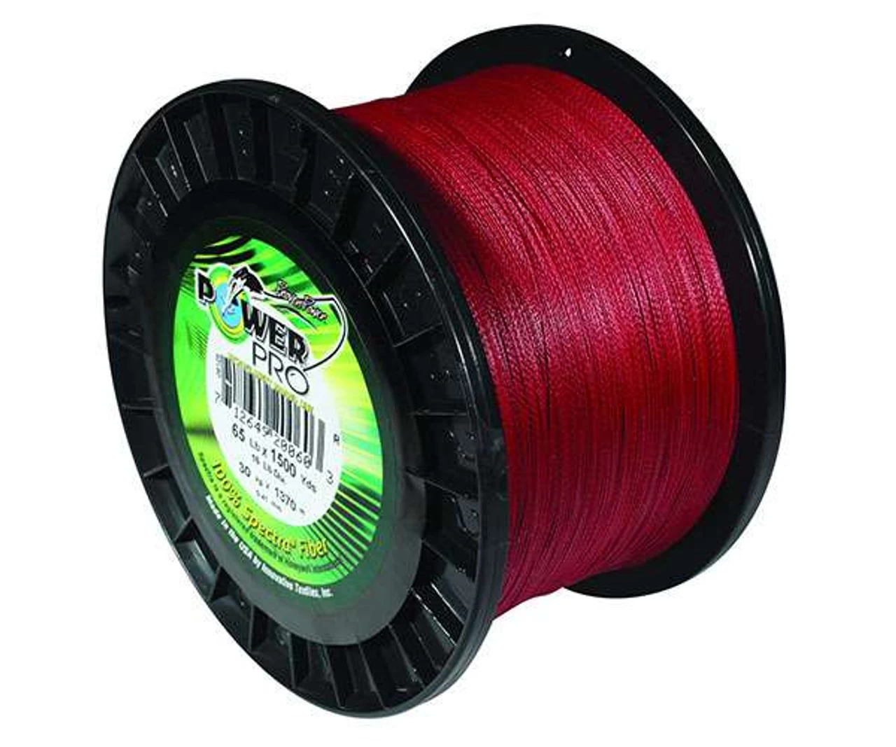 Power Pro Powerpro Braided Spectra Fiber Fishing Line Vermilion Red 150 Yds. - Image 2