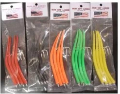 Runoff Lures Replacement Tubed Hook 9/0 White