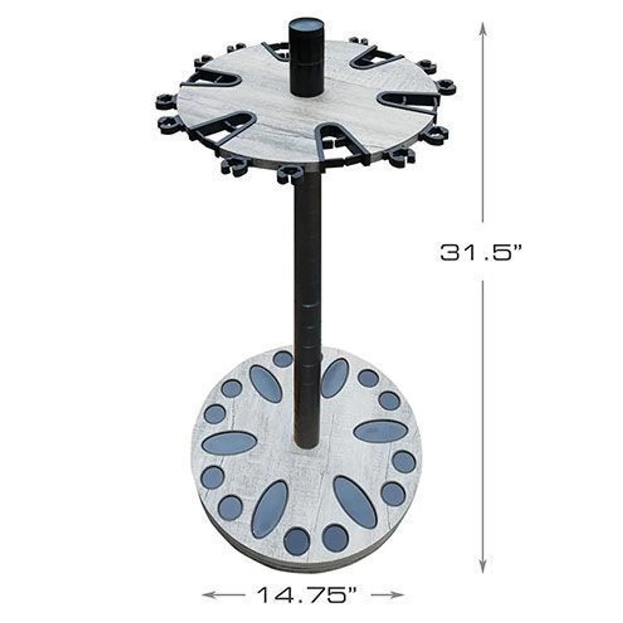 Rush Creek Creations 24 Rod Spinning Storage Floor Racks - Image 2