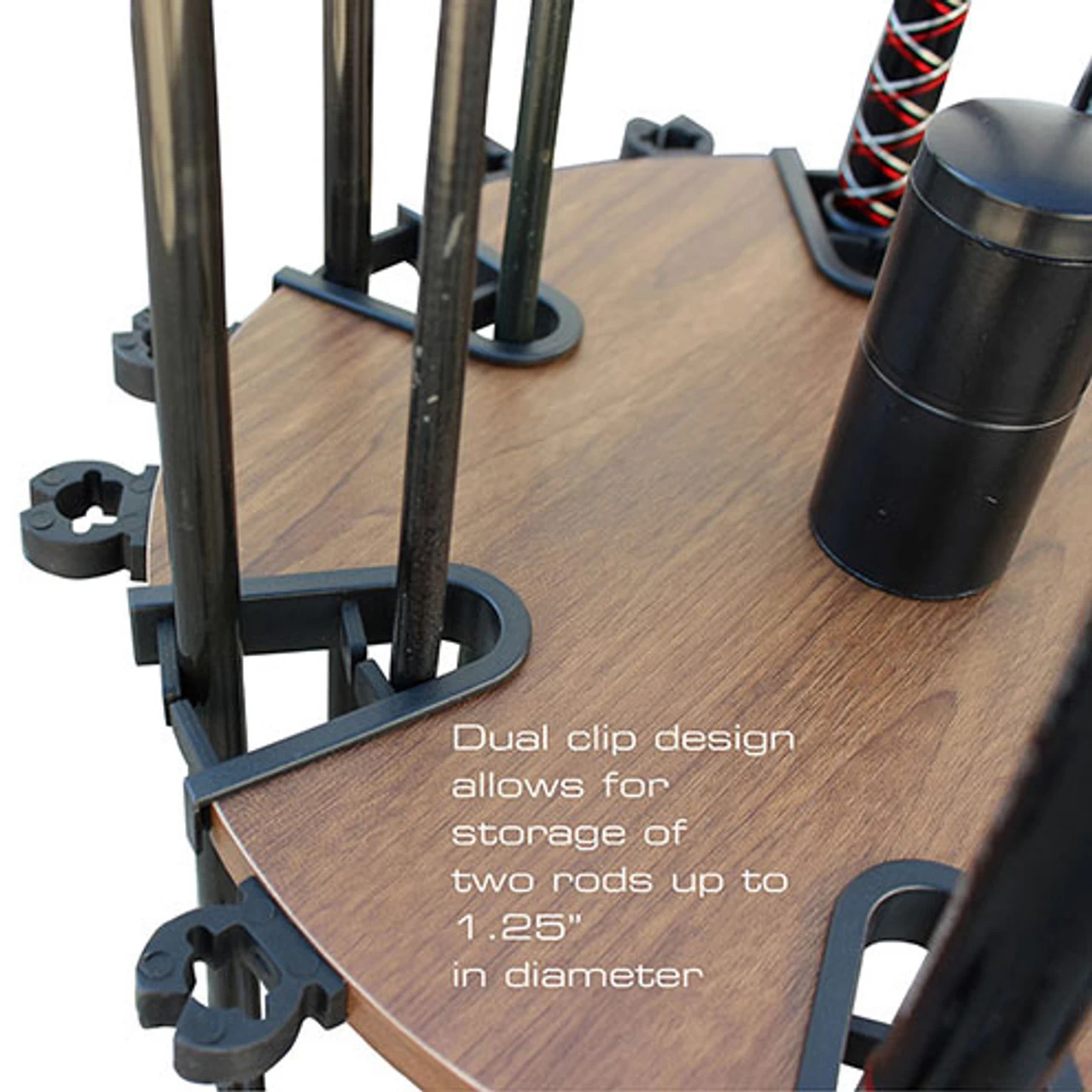 Rush Creek Creations 24 Rod Spinning Storage Floor Racks - Image 6