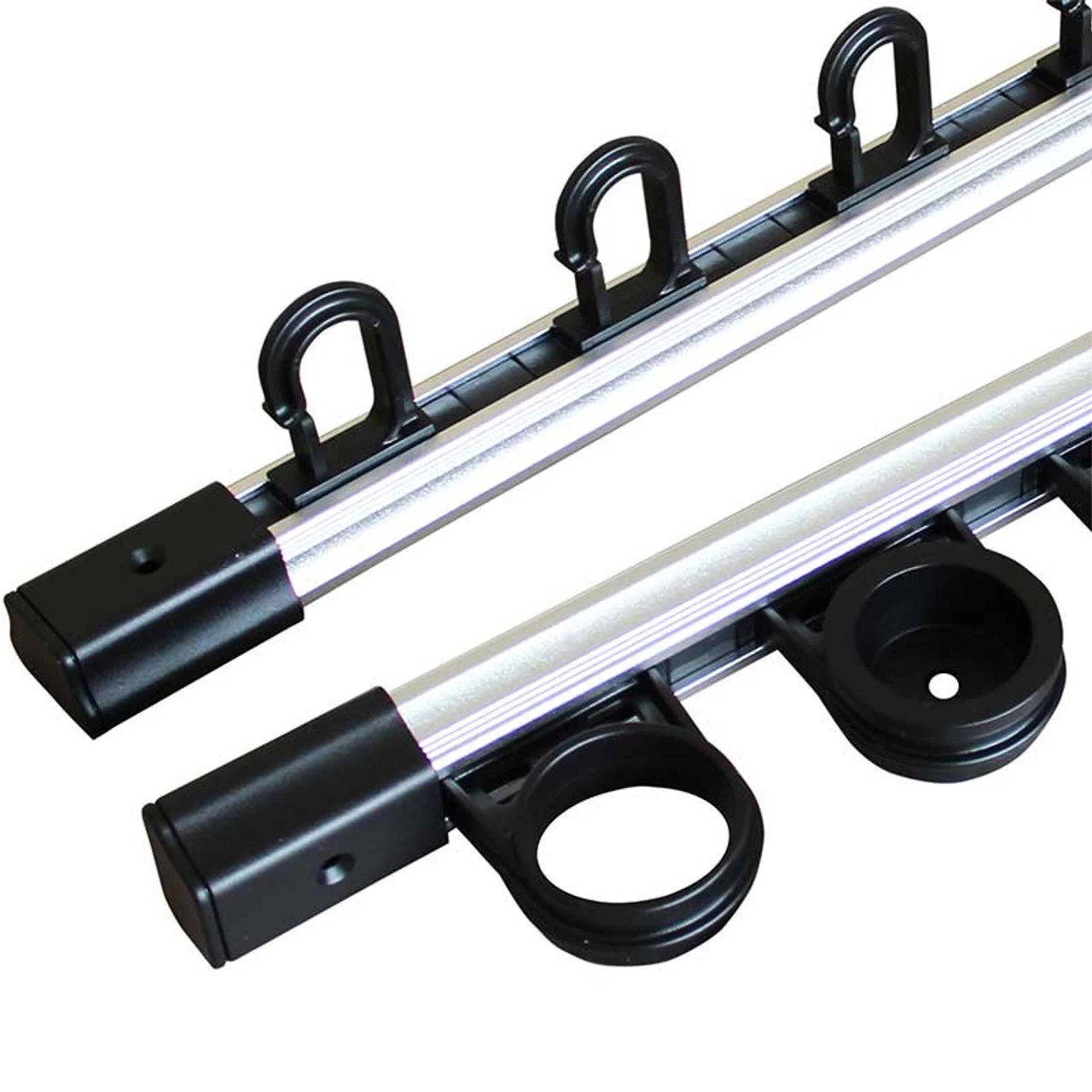 Rush Creek Creations 3-in-1 Aluminum 10 Rod Wall/Ceiling Rack - Image 6