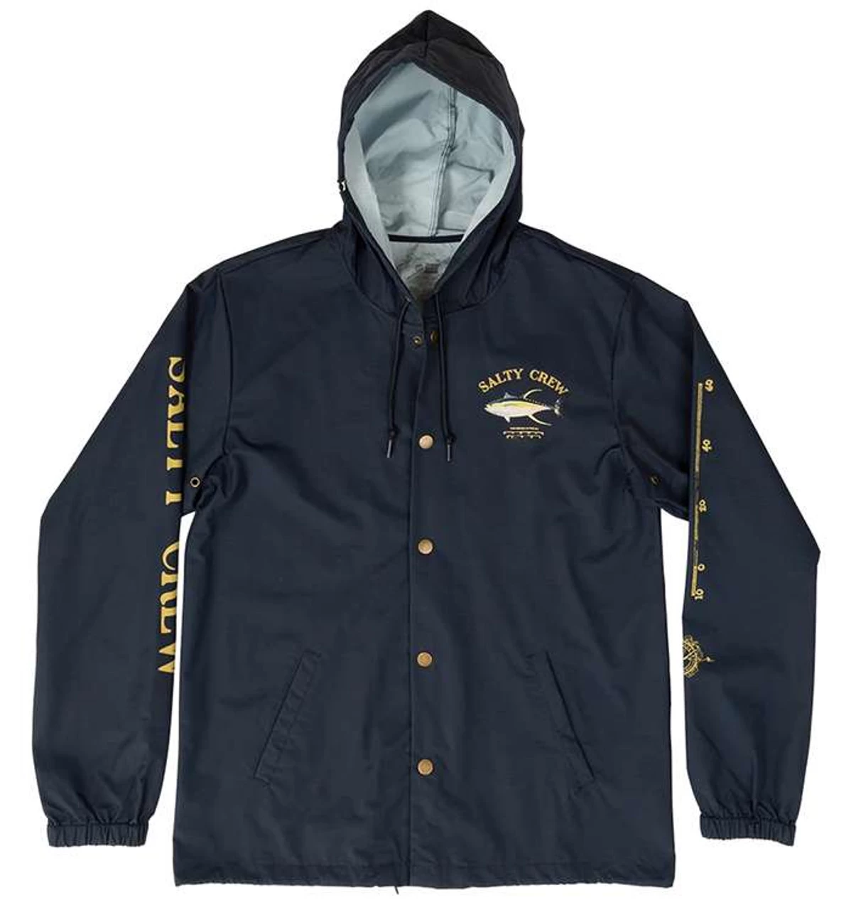 Salty Crew Ahi Mount Snap Jacket - Navy - Medium