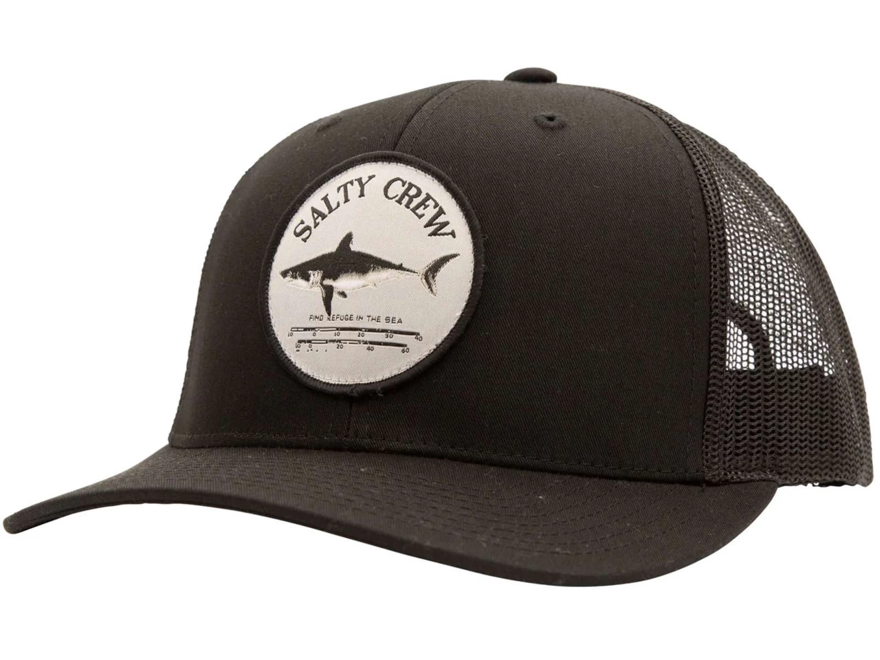 Salty Crew Bruce Retro Trucker Hat - Black