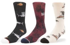 Salty Crew Cruiser II Socks - 3 Pack