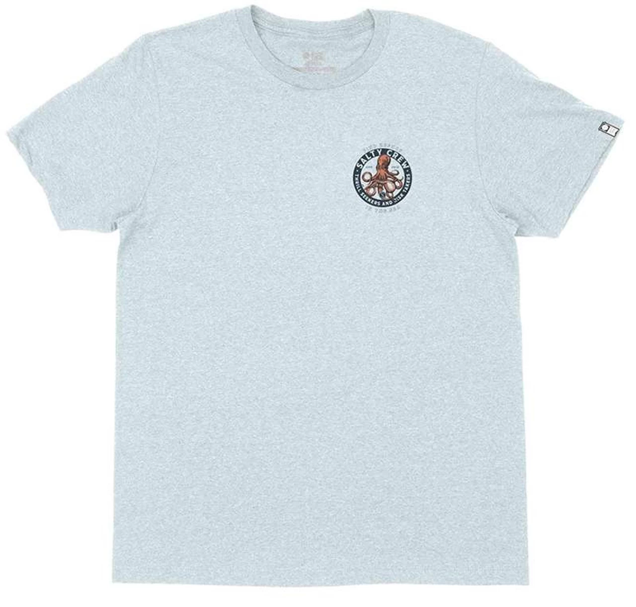 Salty Crew Deep Reach Short Sleeve T-Shirt - Light Blue - XL - Image 2