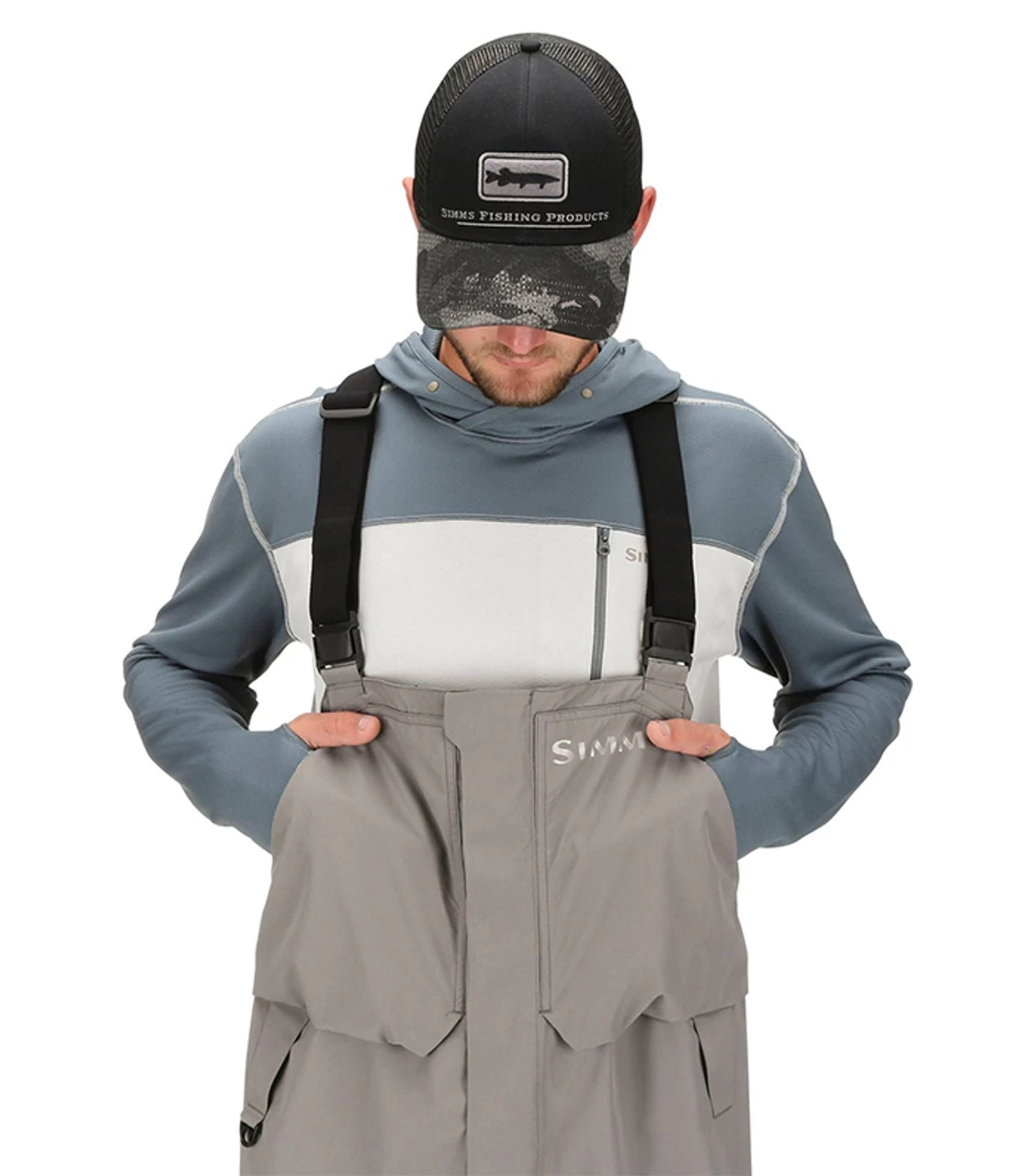 Simms Challenger Fishing Bibs - Image 6