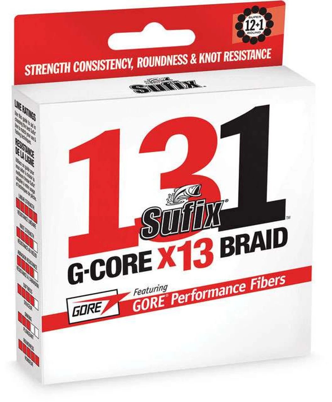 Sufix 131 G-Core Braided Fishing Line