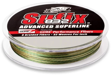 Sufix 832 Advanced Superline Camo 300 Yds
