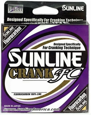 Sunline Crank FC Fluorocarbon Line - 200yds - 16lb