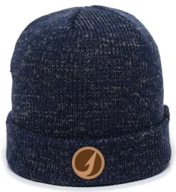 TackleDirect Cuffed Beanie With TD Logo Patch - Navy