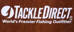 TackleDirect Die Cut Vinyl Logo Decal - 10" - White