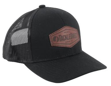 TackleDirect Leather Patch Trucker Hat