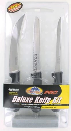 Tsunami Pro Deluxe Knife Kit W/Sharpening Stone