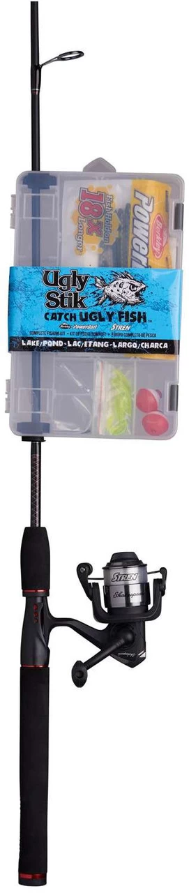 Ugly Stik Catch Ugly Fish Lake Pond Spinning Combo - Image 2