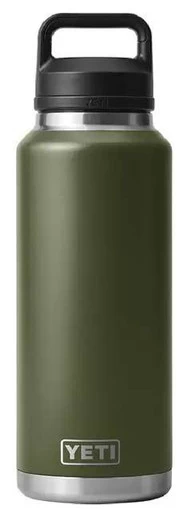 YETI Rambler Bottle - 46 Oz. - Chug Cap - Highlands Olive